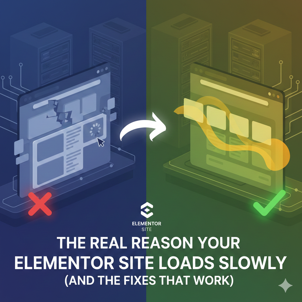 The Real Reason Your Elementor Site Loads Slowly (And the Fixes That Work)