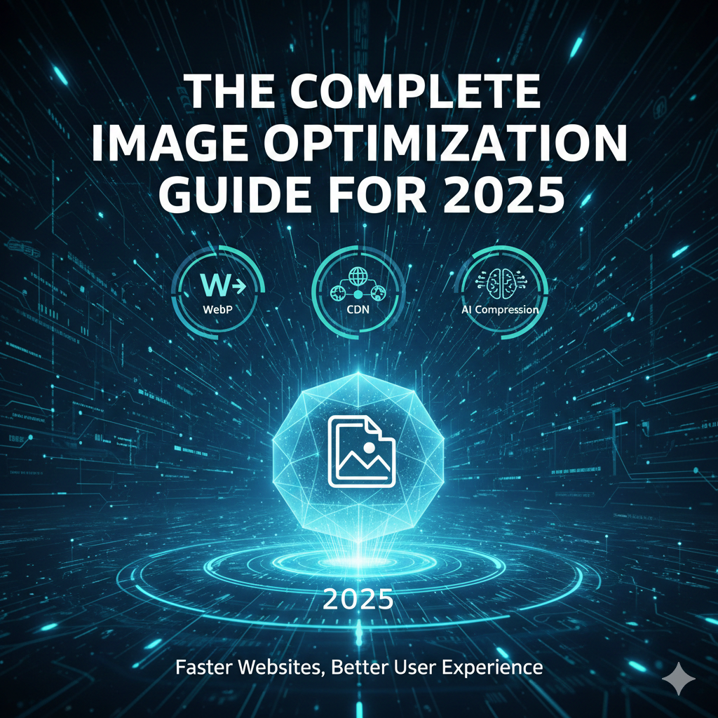 The Complete Image Optimization Guide for 2025 (WebP, CDN, AI Compression)
