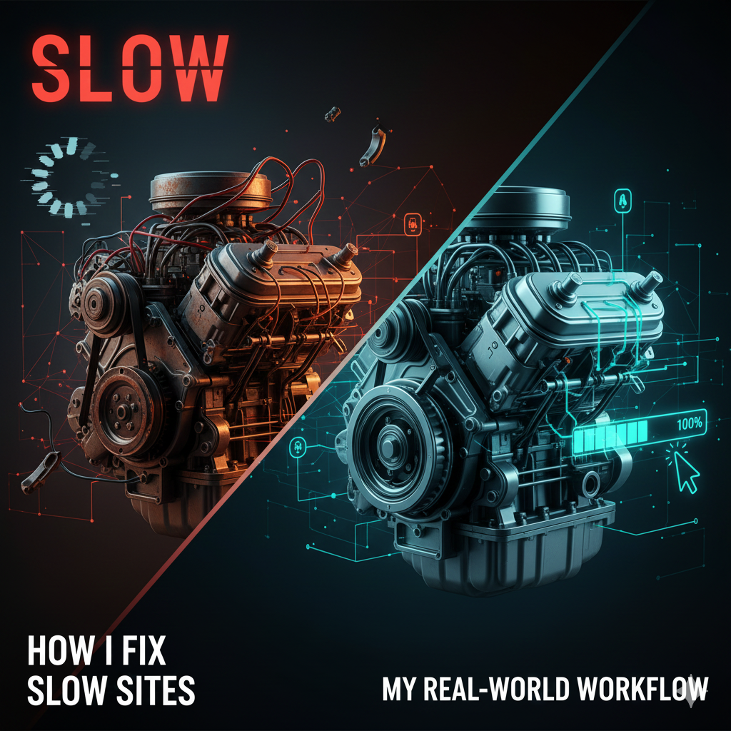 How I Fix Slow Sites (My Real-World Workflow)​