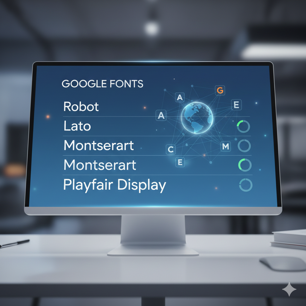 Fonts Loading From Google Fonts